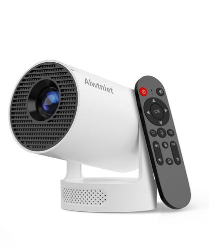 Mini projector with speaker - with, 4k