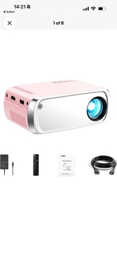Brighter led mini projector - brighter,