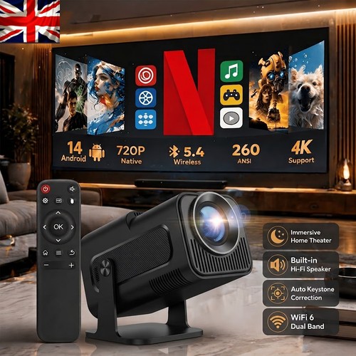 Smart projector hd - smart, led
