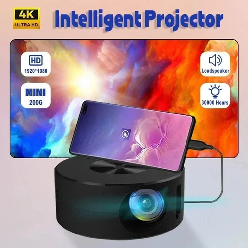 Mini 1080p portable projector - mini,