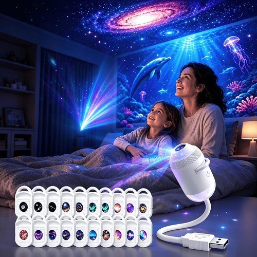 Portable galaxy ocean led - ocean, 4k