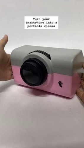 Smartphone projector - (, pink