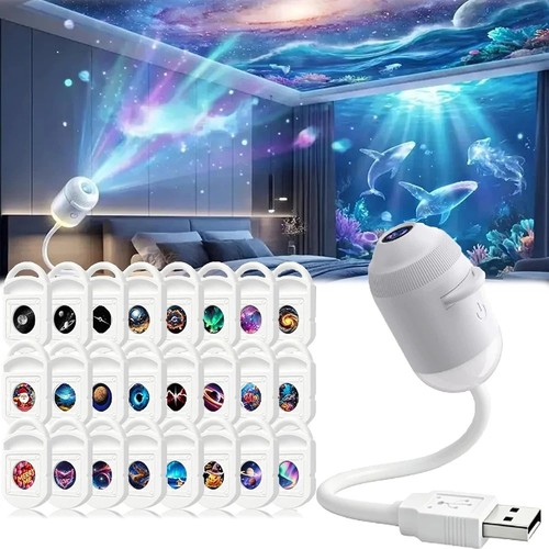 Portable led galaxy ocean - portable,