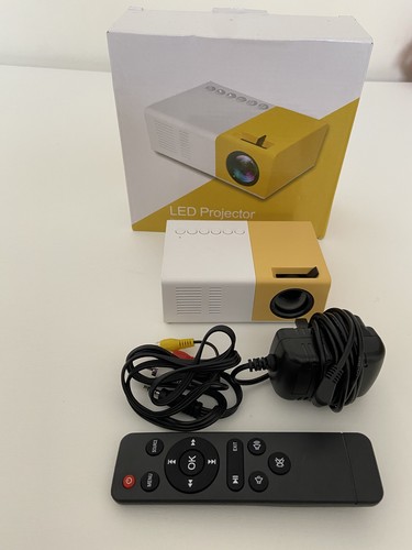 Portable projector led mini - portable,